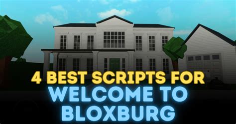 Welcome to Bloxburg [AUTOFARM/ESP/TP] Scripts | RbxScript