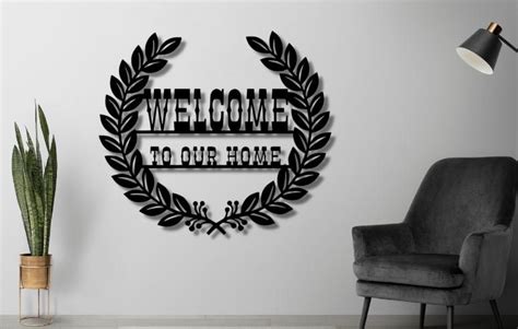 Download Welcome to Our Home Sign Making DXF Files