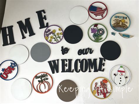 Download Welcome to Our Home Sign Making For Crafts