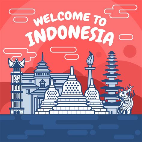 Welcoming sign indonesia