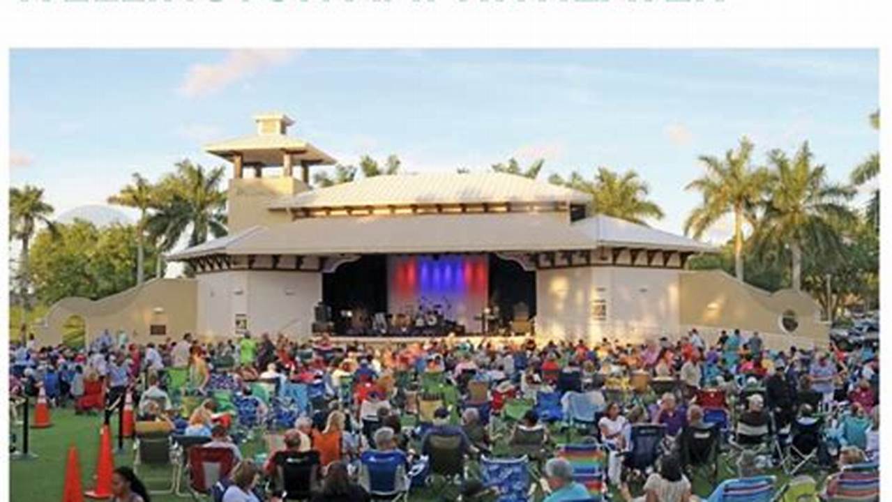Wellington Amphitheater Free Concerts 2024
