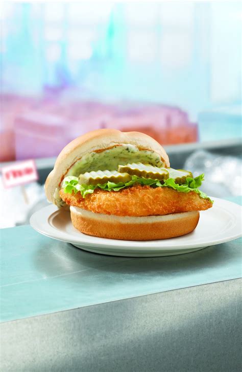 Wendy's Parmesan Caesar Chicken Sandwich with grilled Pacific Cod