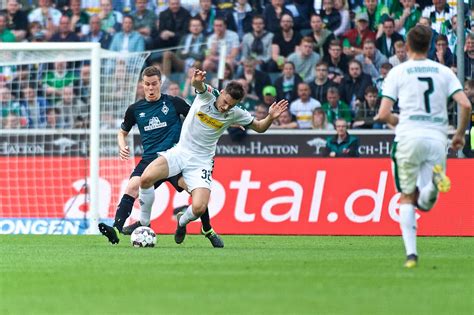 Werder Bremen gegen Mönchengladbach