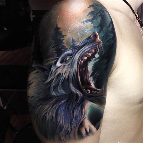 Werewolf Arm Tattoo