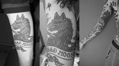 Werewolf Moon Tattoo