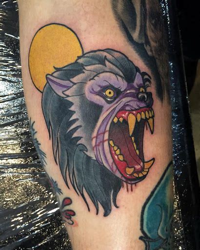 Werewolf Tattoo Traditional