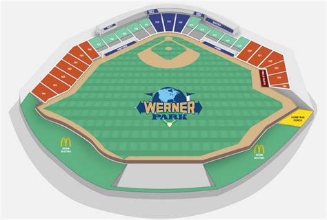 Werner Park Stadium Seating Chart
