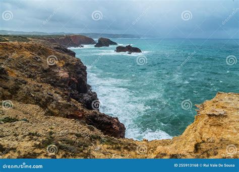 West Coast Portugal Cliffs
