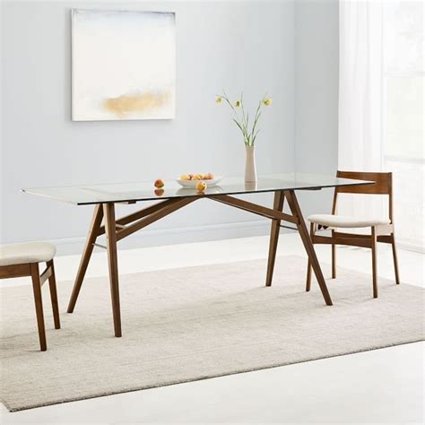 West Elm Glass Dining Table Styles
