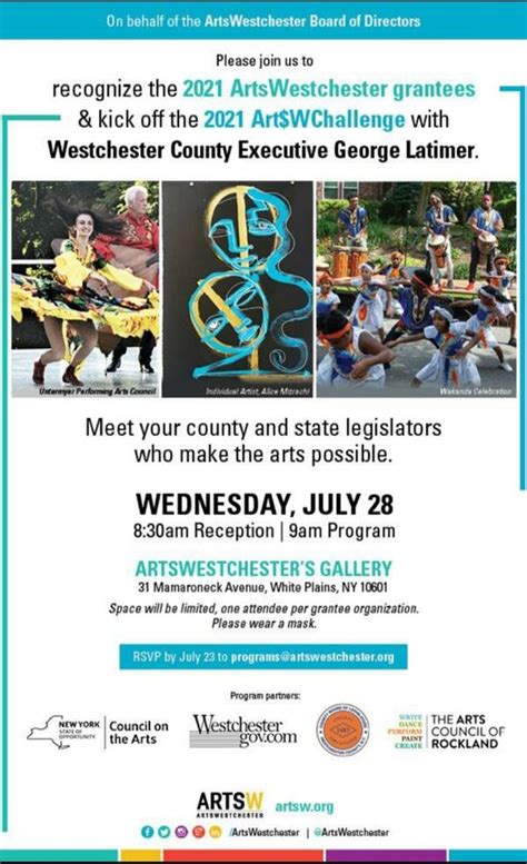 Westchester County Calendar Of Events