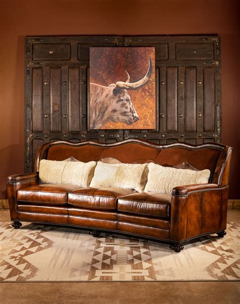 Western Leather Couch