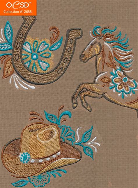 Western Machine Embroidery Patterns
