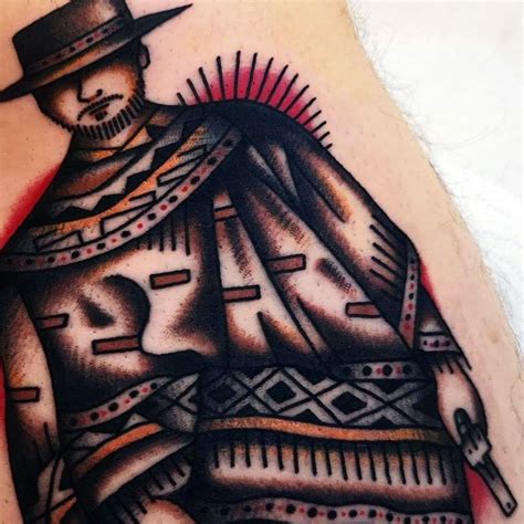 Cowboy tattoo by Stefan. Limited availability at Revival