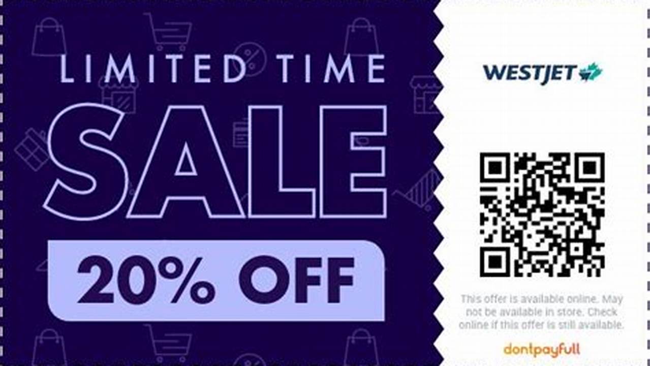Westjet Promo Code 2024