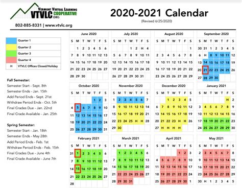 Westmont Academic Calendar