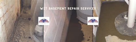 Wet Basement Repair Solutions