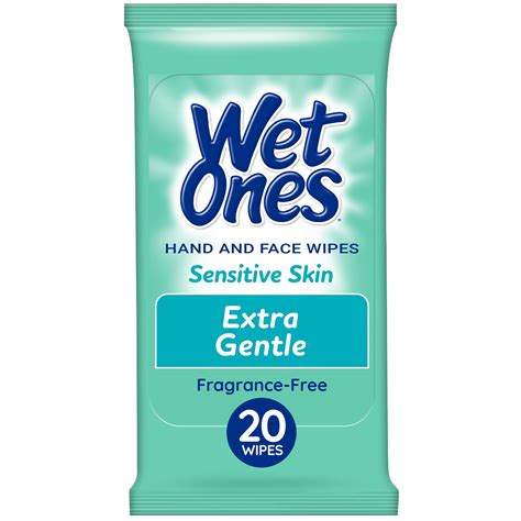 Gentle Love for Your Tender Skin: Wet Ones Sensitive Skin Hand & Face Wipes in Convenient Singles!
