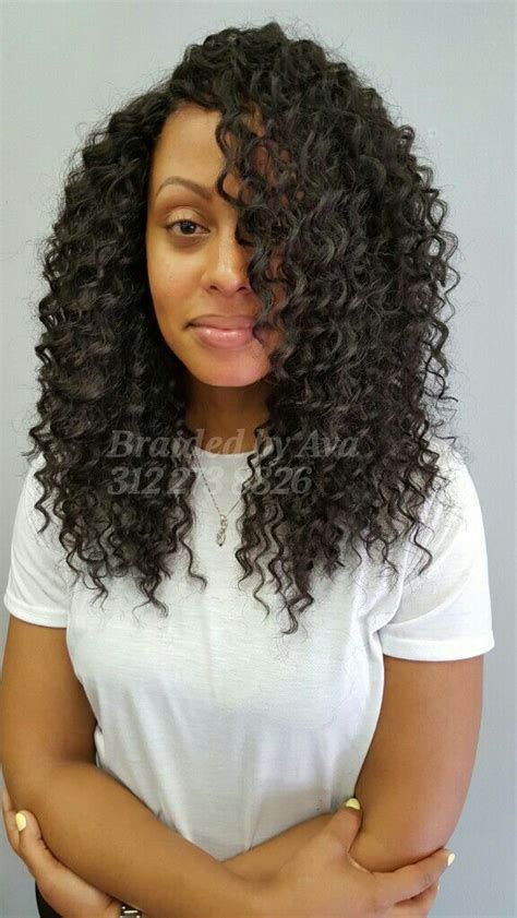 Wet Wavy Crochet Hair