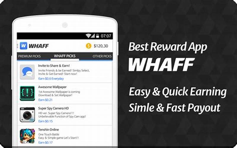 Whaff Rewards Android
