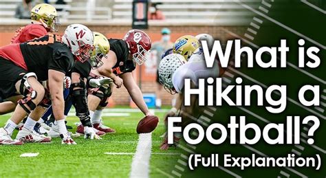 What Are The Different Ways Football Players Can Call The Hike?
