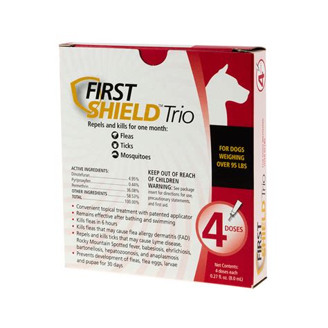 What Are the Ingredients in First Shield Trio?