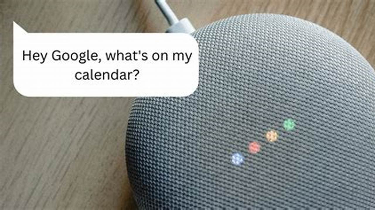 What Calendar Does Google Home Use