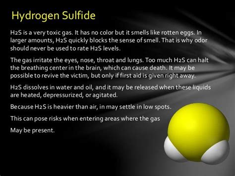 What Causes Hydrogen Sulfide Gas?