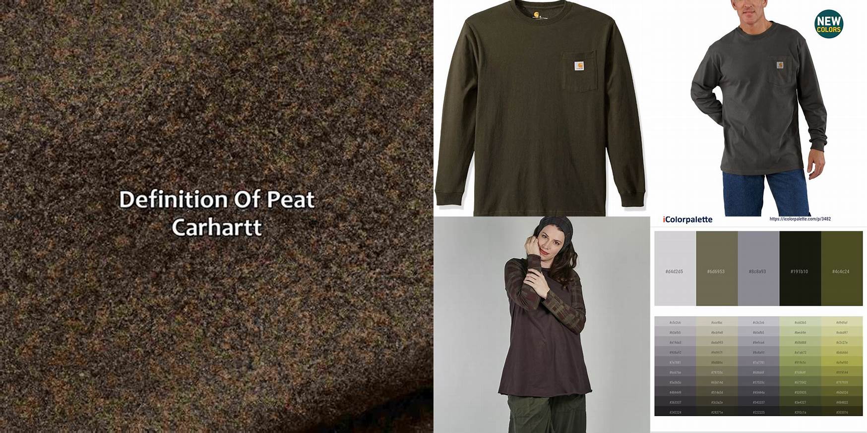 What Color Is Peat In Clothing