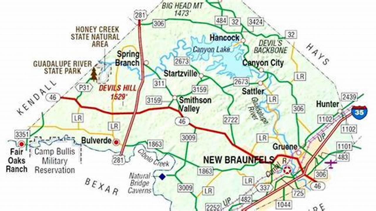 What County Is Spring Branch Tx In