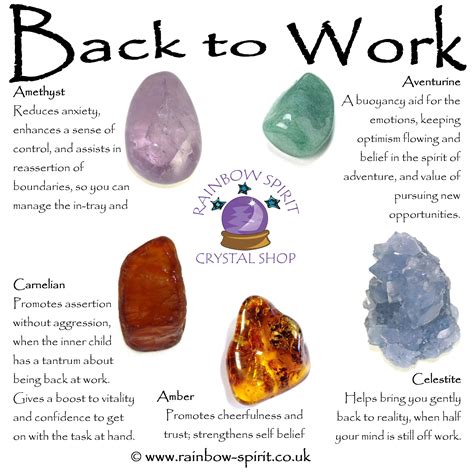 These six crystals will help you to be successful in your career. Job