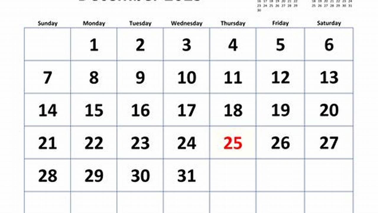What Day Is December 1 2025