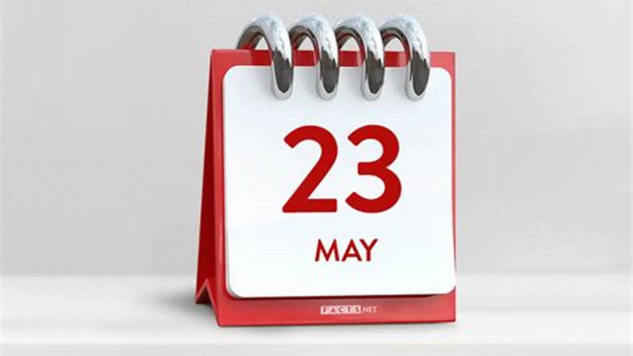 What Day Is May 23rd 2024