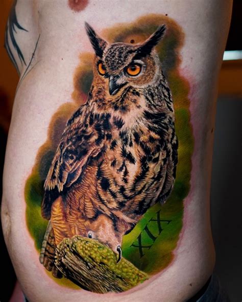 50 of the Most Beautiful Owl Tattoo Designs and Their
