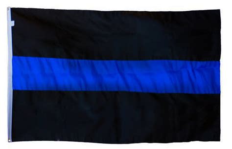What Does A Black Flag With Blue Stripe In The Middle Mean About Flag