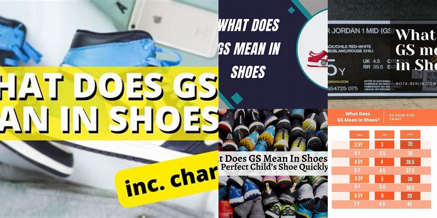 What Does Gs In Shoes Mean