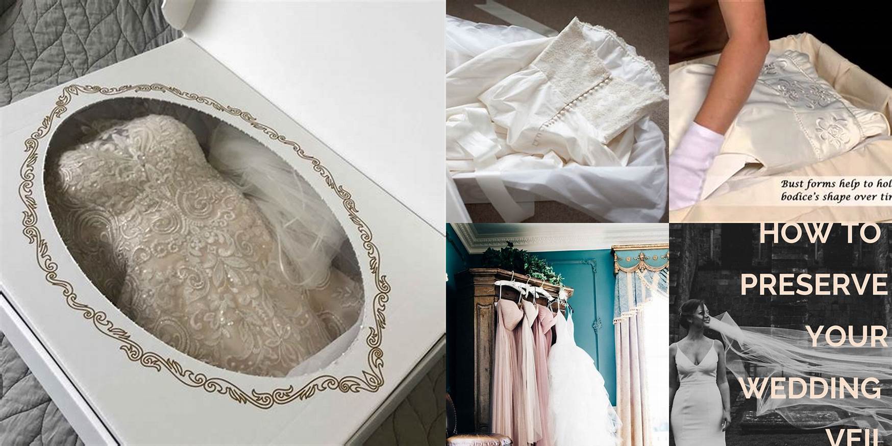 What Does Preserving A Wedding Dress Mean