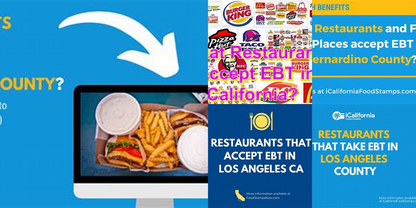 What Fast Food Places Accept Ebt In California