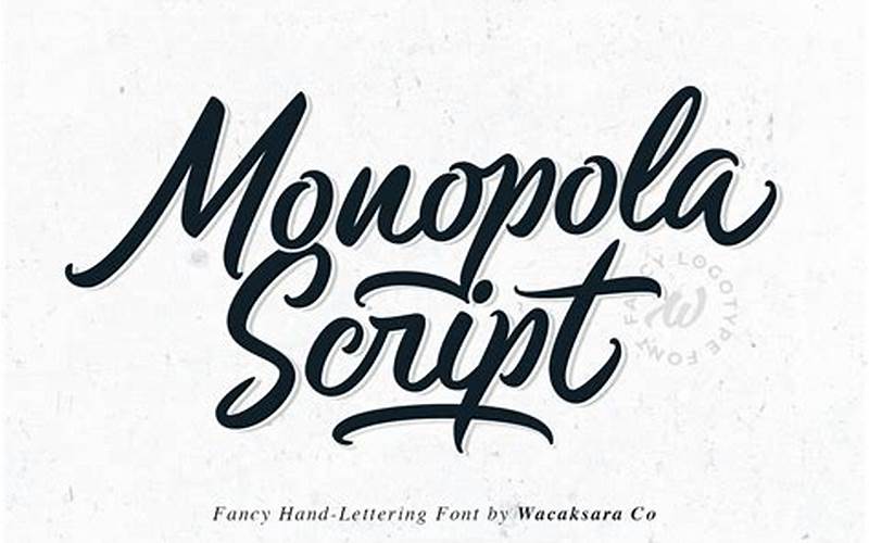 What Is A Casual Script Font?
