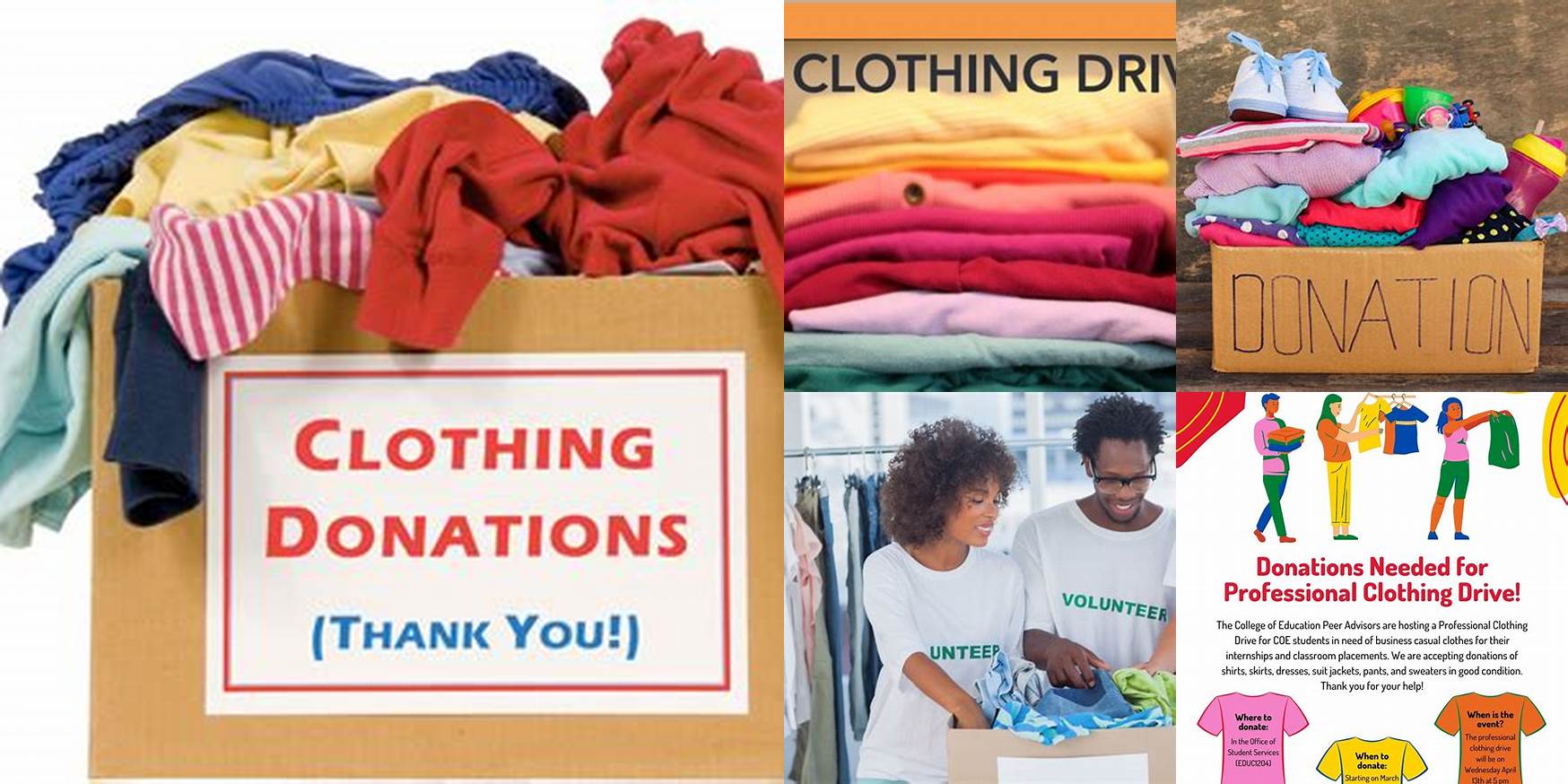 What Is A Clothing Drive