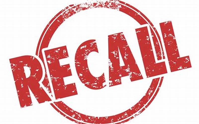 What Is A Recall