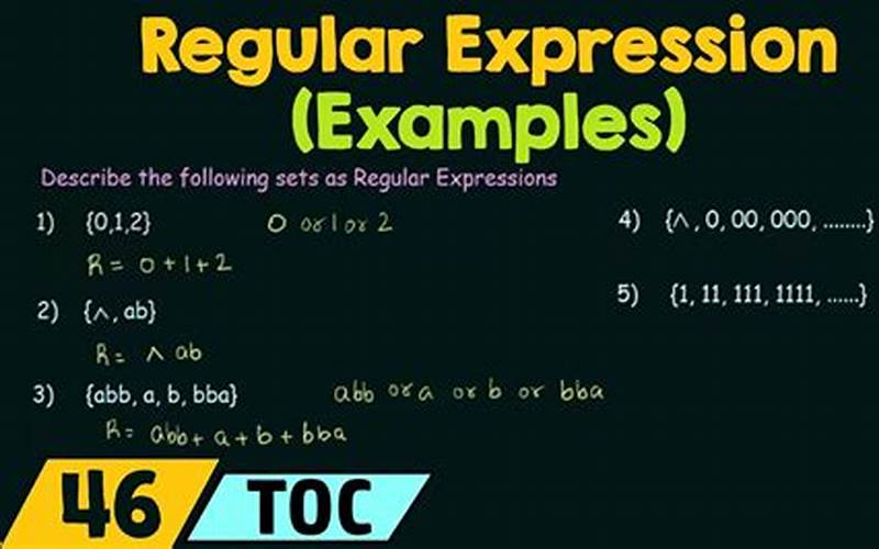 What Is A Regular Expression