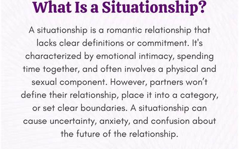 What Is A Situationship