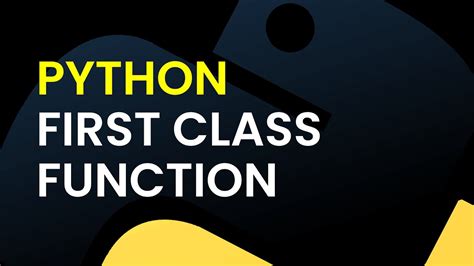 th?q=What Is First Class Function In Python - Understanding First Class Functions in Python: A Comprehensive Guide