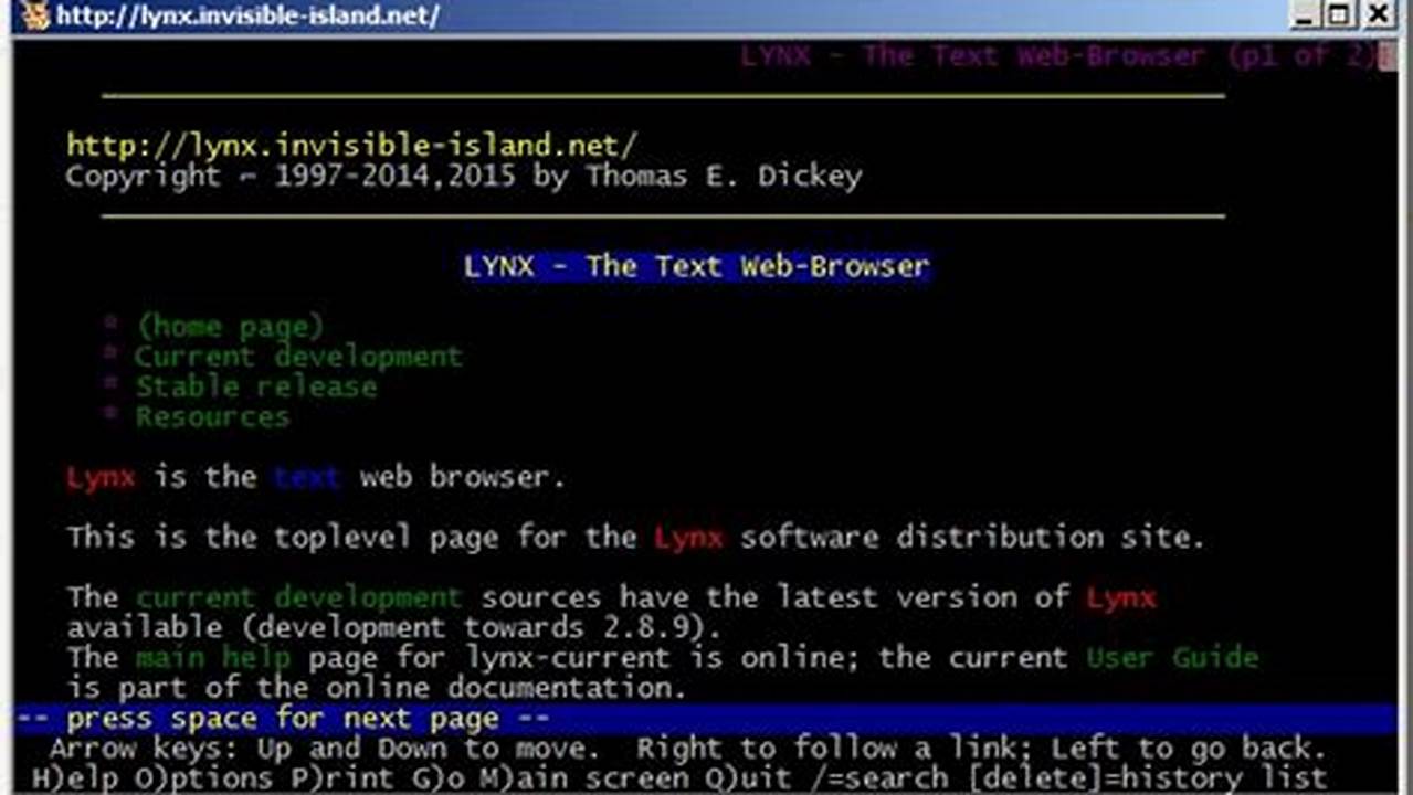 What Is Lynx Web Browser