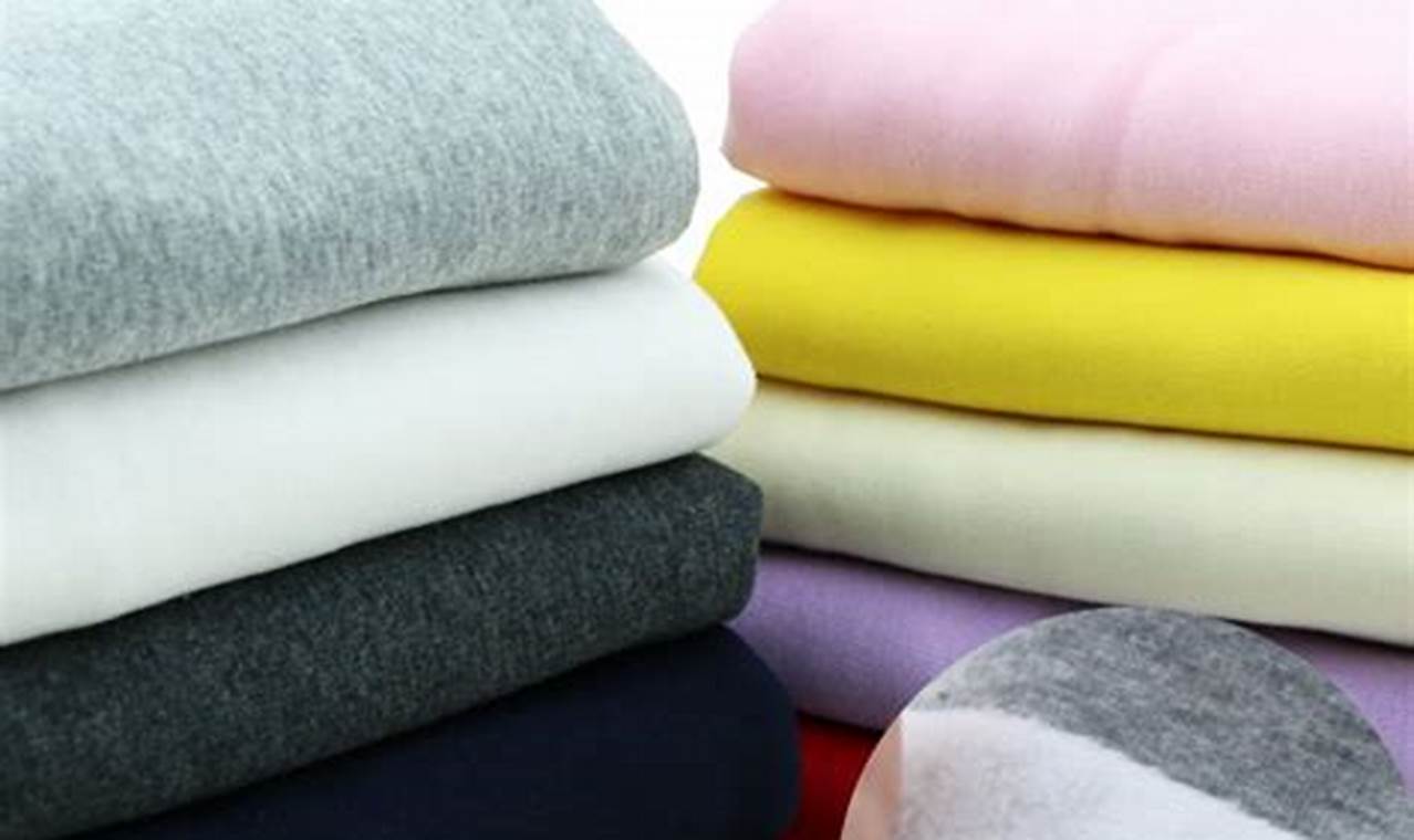 What Is Sweatshirt Fabric Called