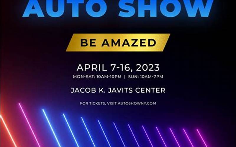 What Is The 2023 New York International Auto Show Promo Code