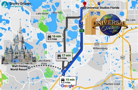 What Is The Best Route To Take From Kissimmee To Universal Studios Orlando?