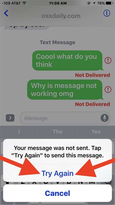 What Is The Best Way To Resend A Text On Iphone?