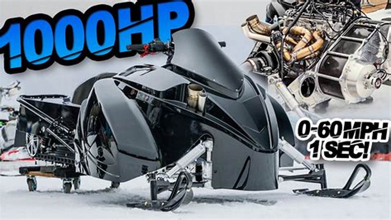 What Is The Fastest Snowmobile For 2024