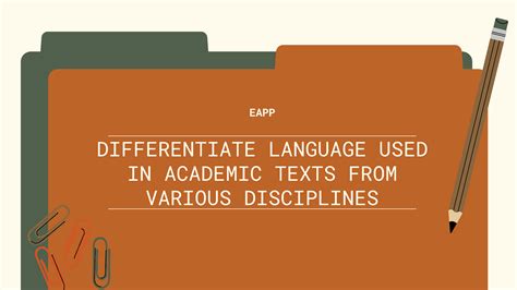 What Is The Language Used In Academic Text?